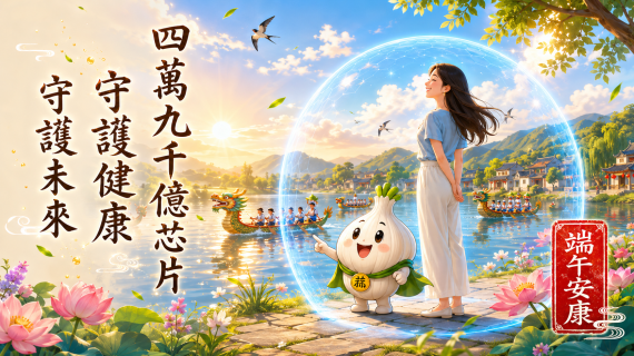 🍃 端午安康 今天，大蒜隊長有新發現。